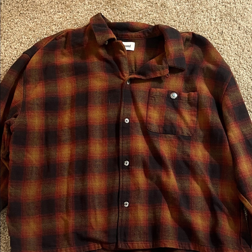Plaid Button Down Shirt